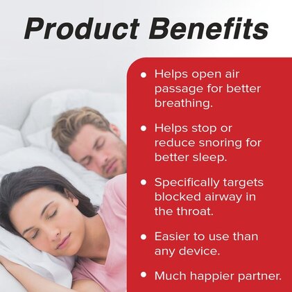 snore stop extinguiser product benefits